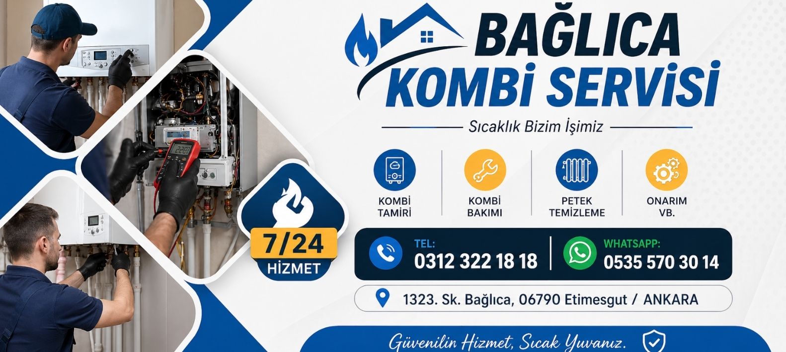 Bağlıca Kombi Bakım Ücreti